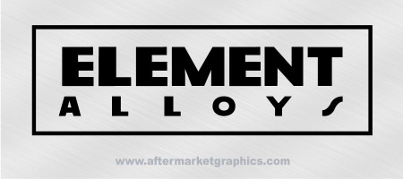 Element Alloys Decals - Pair (2 pieces)